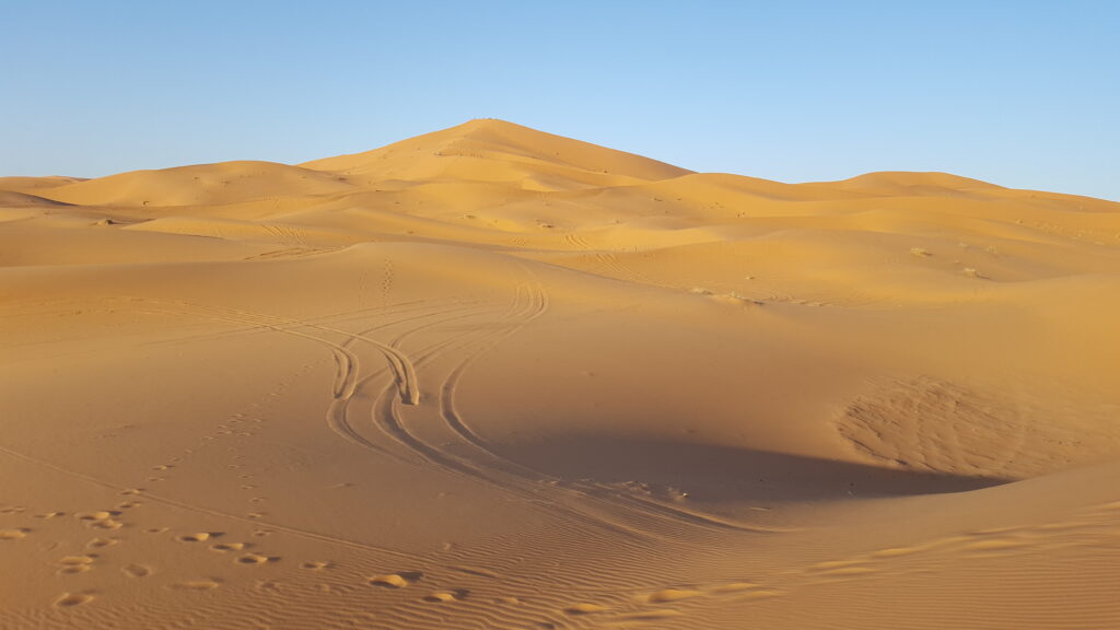 desiertos en marruecos erg chebbi merzouga