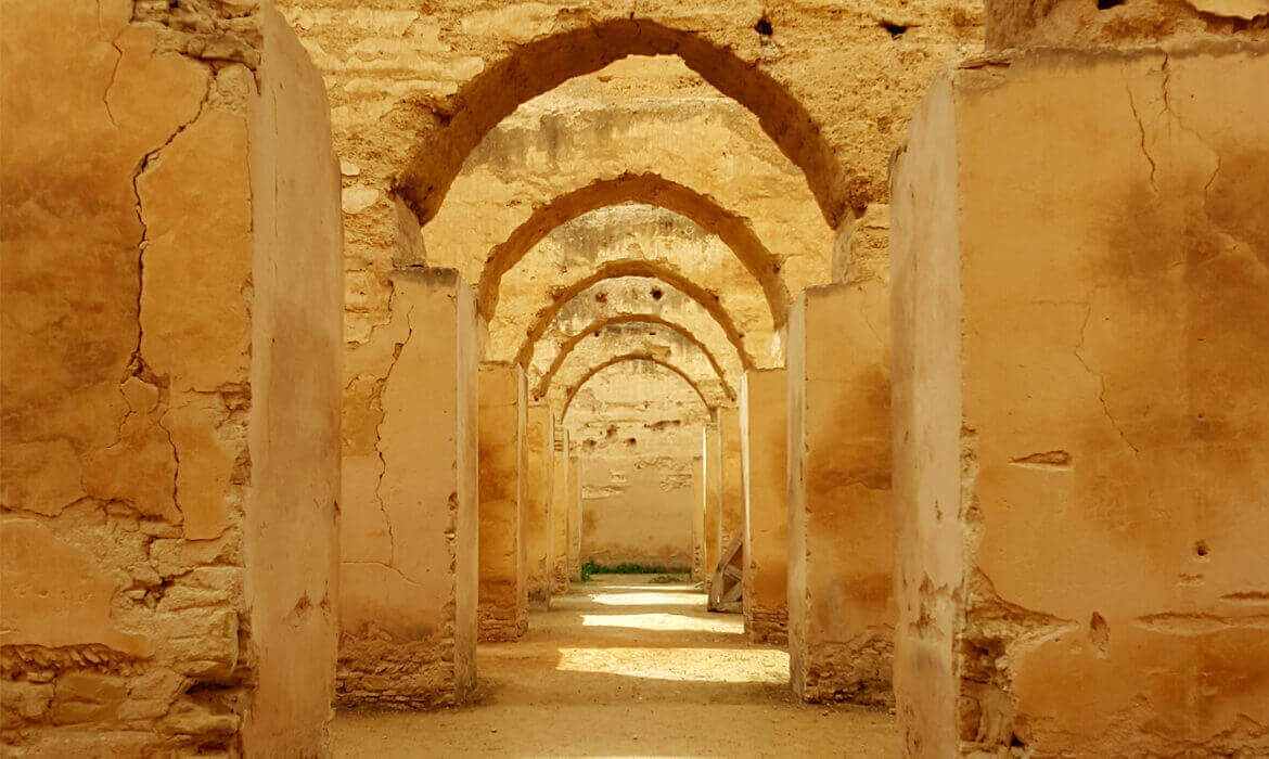 imperial cities of Morocco Meknes graneros unikmaroctours 