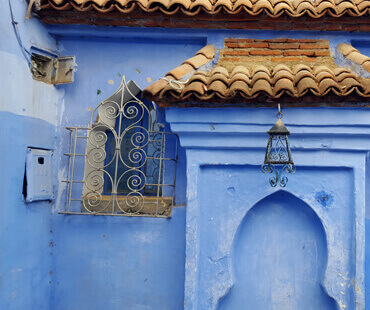 detail door chaouen Excursion to Chaouen from Tangier Morocco