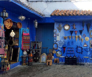 tienda chaouen Excursión a Chaouen desde Tánger Marruecos