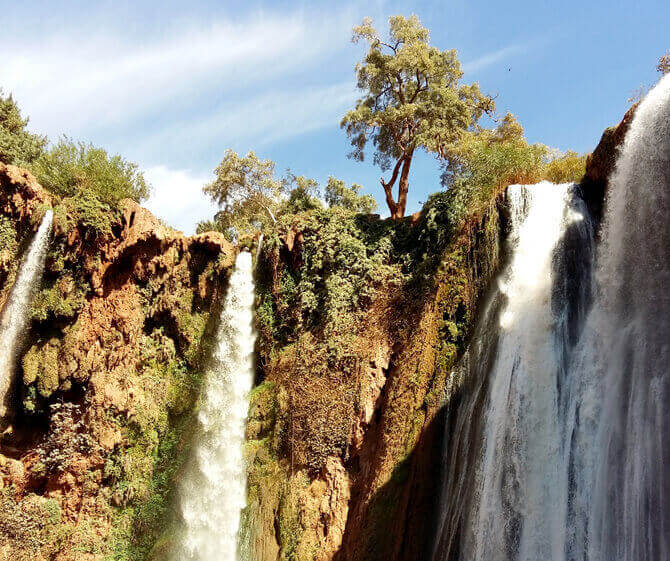 cascadas de ouzoud